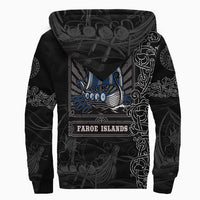 Viking Clothing Viking Drakkar Faroe Islands Warship Sherpa Hoodie RLT12 - Wonder Print Shop