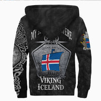 Viking Clothing Viking Iceland Drakkar Sherpa Hoodie RLT12 - Wonder Print Shop