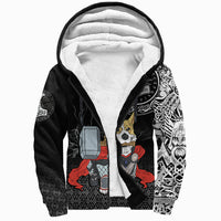 Viking Sherpa Hoodie - The Mighty Thorgi RLT12 - Wonder Print Shop