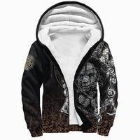 Viking Sherpa Hoodie Bear Claws and Viking Hammer RLT12 - Wonder Print Shop