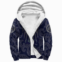 Viking Sherpa Hoodie Odin God Tattoo RLT12 - Wonder Print Shop