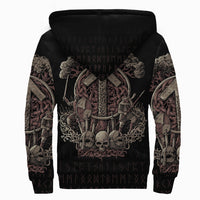 Viking Sherpa Hoodie - Teiwaz Rune RLT12 - Wonder Print Shop