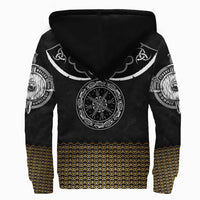 Viking Sherpa Hoodie - Armor Odin RLT12 - Wonder Print Shop