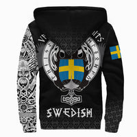 Viking Sherpa Hoodie - Swedish Drakkar RLT12 - Wonder Print Shop