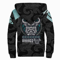 Viking Sherpa Hoodie - God Of Asgard RLT12 - Wonder Print Shop