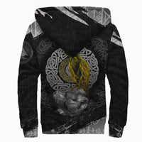 Viking Sherpa Hoodie - Odin God Of Asgard RLT12 - Wonder Print Shop