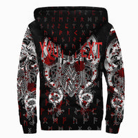 (Custom) Viking Tyr Tattoo Blood Sherpa Hoodie RLT12 - Wonder Print Shop