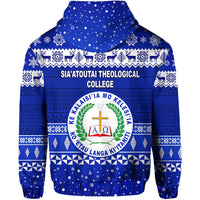 Siaatoutai Theological College Christmas Zip Hoodie Simple Style LT8 - Wonder Print Shop