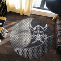 viking-carpet-skull-warrior-emblem-round-carpet