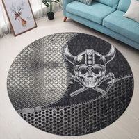 viking-carpet-skull-warrior-emblem-round-carpet