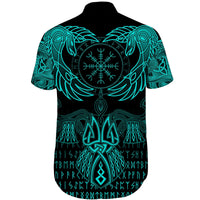 viking-shorts-sleeve-shirt-raven-of-odin-cyan