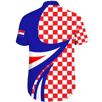 Croatia Short Sleeve Shirt Day - Wonder Print Shop