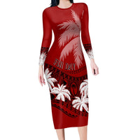 fiji-day-long-sleeves-bodycon-dress-flying-fijians-masi-kesa-style-red