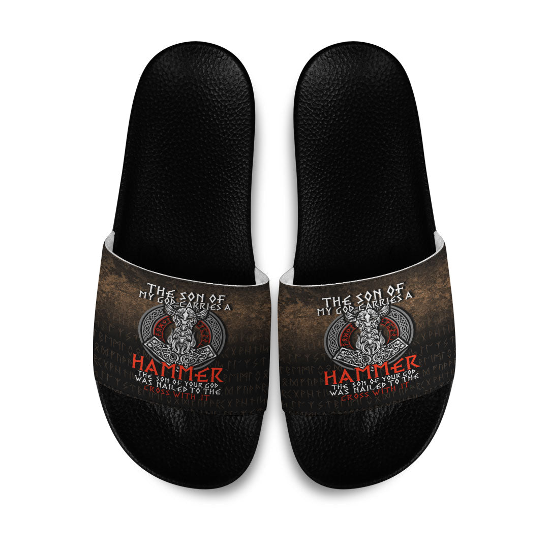 wonder-print-slide-sandals-the-son-of-my-god-odin-viking-slide-sandals