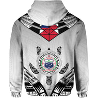 Samoa Black Saturday Hoodie Visual Arts - Wonder Print Shop