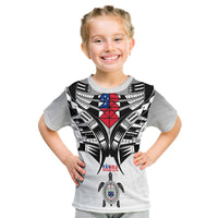 Custom Samoa Black Saturday T Shirt Visual Arts - Wonder Print Shop