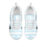 (Custom Personalised) Argentina Football 2022 Sneakers Vamos La Albiceleste - Wonder Print Shop