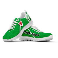 (Custom Personalised) Wales Football Sneakers Come On Welsh Dragons With Celtic Knot Pattern - Wonder Print Shop