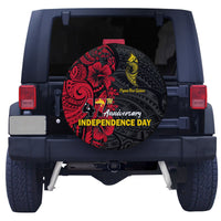Papua New Guinea 47th Independence Day Bird Of Paradise Spare Tire Cover LT2 - Wonder Print Shop