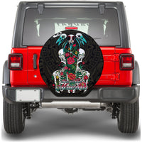 Mexico Spare Tire Cover Floral Skull Dia De Los Muertos - Wonder Print Shop