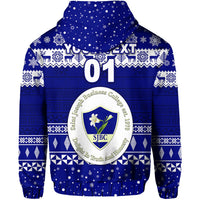 Custom St. Josephs College Christmas Zip Hoodie Simple Style LT8 - Wonder Print Shop