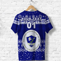 Custom St. Josephs College Christmas T Shirt Simple Style LT8 - Wonder Print Shop