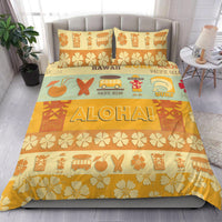Hawaii Surf Retro Style Bedding Set LT9 - Wonder Print Shop