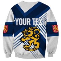 Personalised Finland Ice Hockey World Championships Suomi Sweatshirt - White Version - Wonder Print Shop