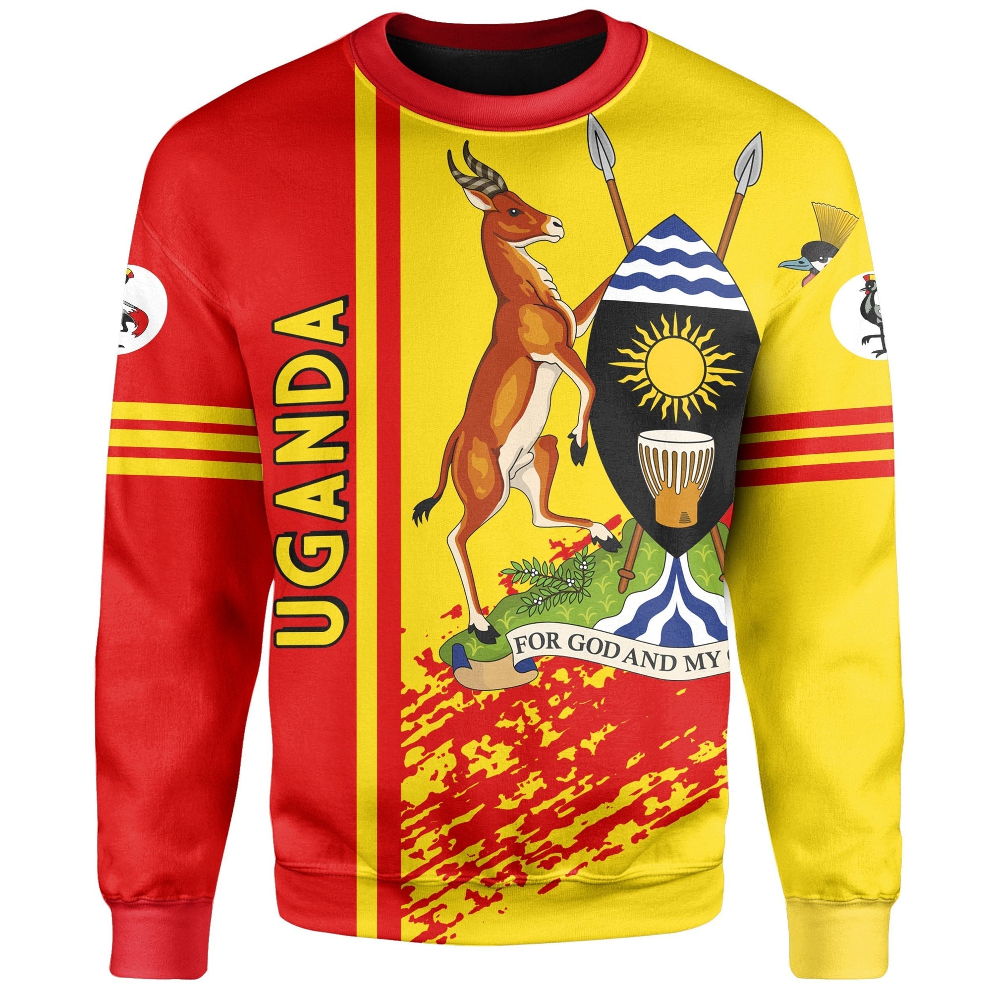 african-sweatshirt-uganda-quarter-style-sweatshirt