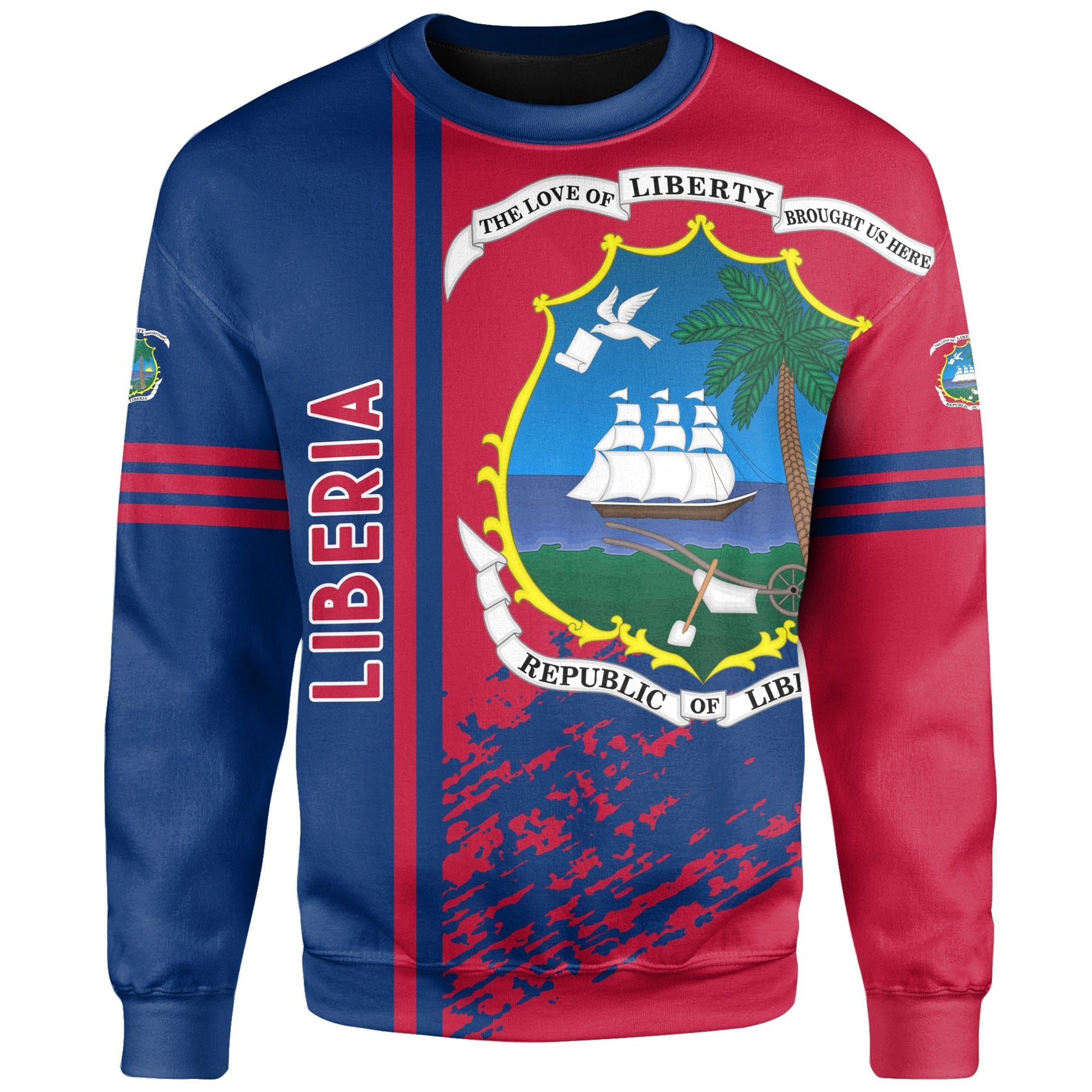 african-sweatshirt-liberia-quarter-style-sweatshirt
