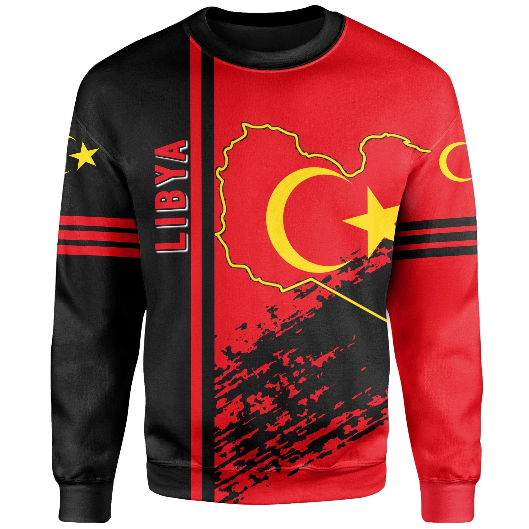 african-sweatshirt-libya-quarter-style-sweatshirt