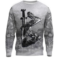 Viking Sweatshirt - Berkana Rune RLT12 - Wonder Print Shop