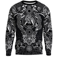 Viking Sweatshirts - Fenrir and Skoll and Hati RLT12 - Wonder Print Shop