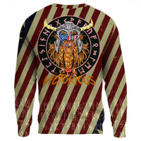 Viking Sweatshirts - American Warrior Victorious RLT12 - Wonder Print Shop