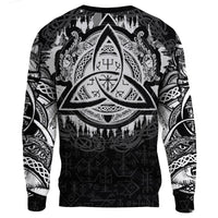 Viking Sweatshirt - Dragon Celtic RLT12 - Wonder Print Shop