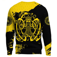Viking Sweatshirt, Loki Bound Triskele Rune Gold RLT12 - Wonder Print Shop