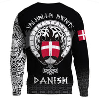 Viking Sweatshirt - Danish Drakkar RLT12 - Wonder Print Shop