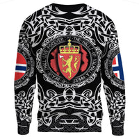 Viking Sweatshirt - Norway Viking Pattern RLT12 - Wonder Print Shop