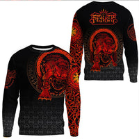Viking Clothing Viking Fenrir Norse 3D Sweatshirts RLT12 - Wonder Print Shop