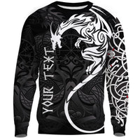 Custom Viking Sweatshirt - Dragon Tattoo RLT12 - Wonder Print Shop