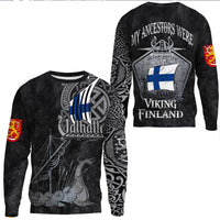 Viking Clothing Viking Finland Drakkar Sweatshirts RLT12 - Wonder Print Shop
