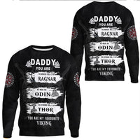 Viking Clothing Viking Daddy Sweatshirts RLT12 - Wonder Print Shop
