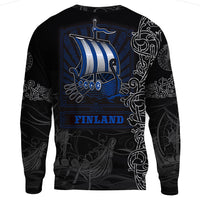 Viking Clothing Viking Drakkar Finland Warship Sweatshirts RLT12 - Wonder Print Shop