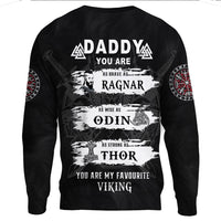 Viking Clothing Viking Daddy Sweatshirts RLT12 - Wonder Print Shop