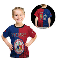 (Custom Personalised) TokoUso T Shirt KID Tonga and Samoa Together LT13 - Wonder Print Shop
