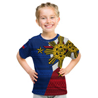 Custom Filipino T Shirt Tribal Flag Style LT6 - Wonder Print Shop