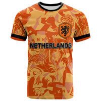 Custom Netherlands Soccer T Shirt World Cup Champions LT6 - Wonder Print Shop