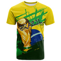 Custom Brazil World Cup Soccer T Shirt LT6 - Wonder Print Shop