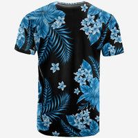 Hawaii Summer Colorful T Shirt Light Blue LT6 - Wonder Print Shop