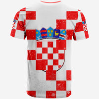 Croatia Christmas Santa Claus Dabbing T Shirt Replica Football Jersey LT6 - Wonder Print Shop